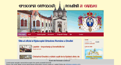 Desktop Screenshot of eparhiaortodoxaoradea.ro